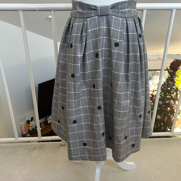 Lodispotto Plaid Skirt Coquette Otome Girly Jfashion Kawaii Lolita Japan Rose - Picture 2 of 5